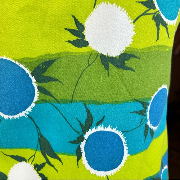 60's Princess Peggy Solartogs Shift Dress M Mod Side Buttons Vintage - Picture 11 of 11